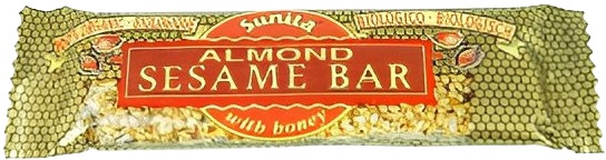 Barritas Bio Sesamo, Miel, Almendras 30gr Barritas Bio Sesamo, Miel, Almendras 30gr